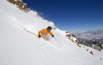 Powder skiing at Snowbasin